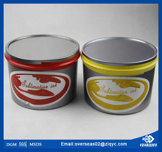 China Zhongliqi Sublimation Ink for Offset Presses