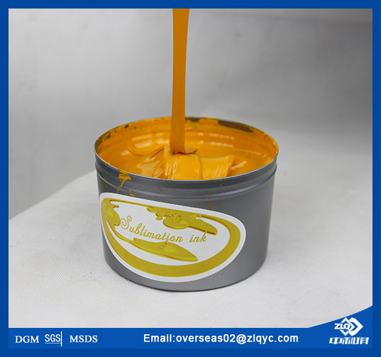 Sublimation Lithographic Transfer Printing Ink