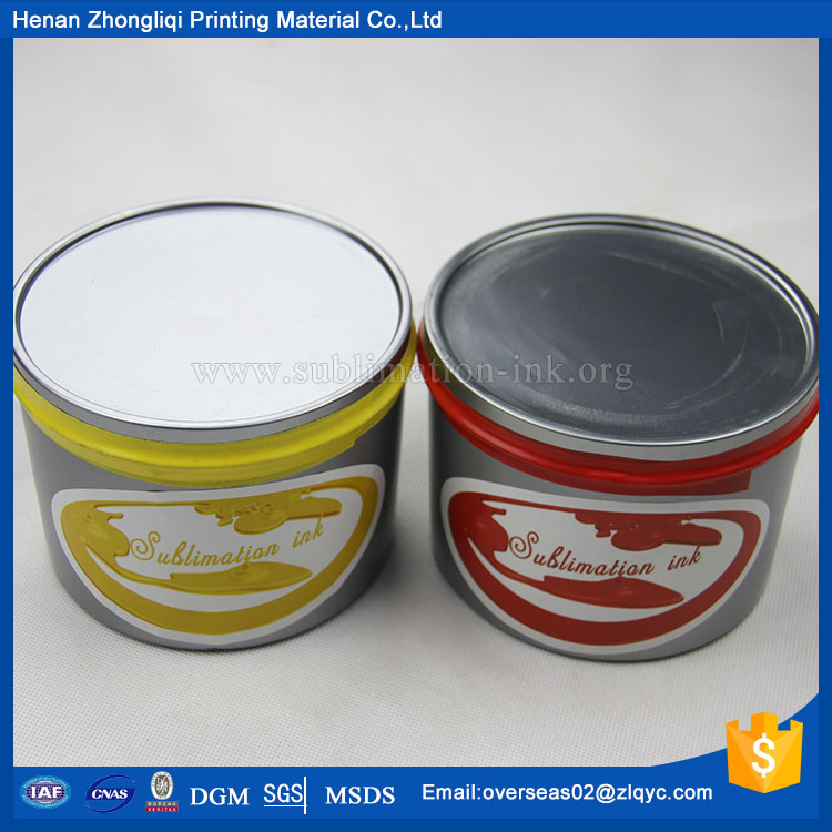 Thermal Transfer Sublimation Printing Ink for Offset Presses