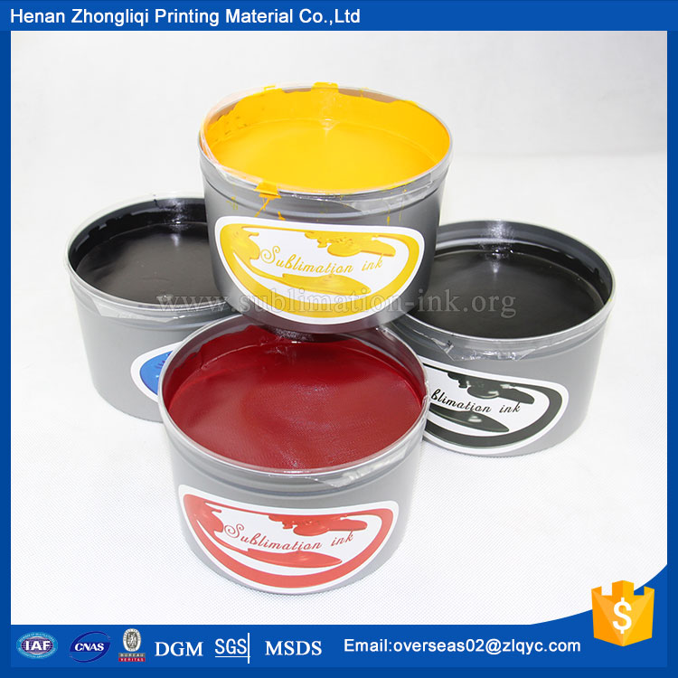 ZhongLiQi Offset Lithographic Sublimation Transfer Ink