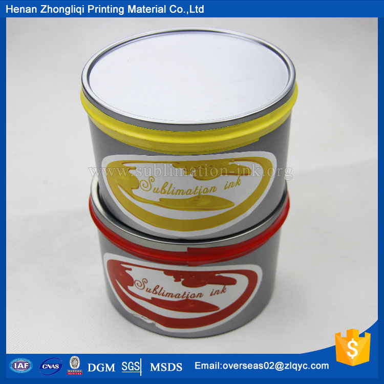 Most popular! ZhongLiQi Dye Heat Transfer Printing Ink