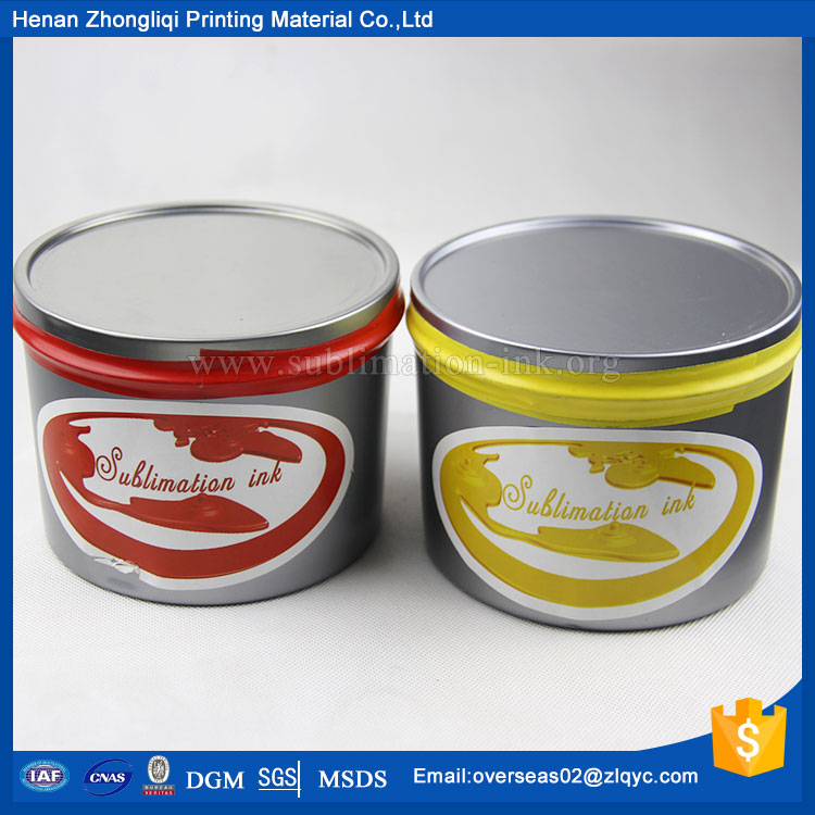 Hot ZhongLiQi Sublimation Ink for Offset Printing Machine