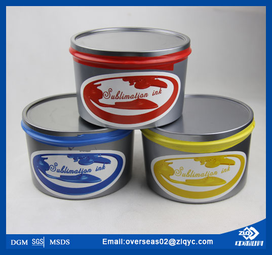 Non Crust ZhongLiQi Litho Sublimation Printing Ink