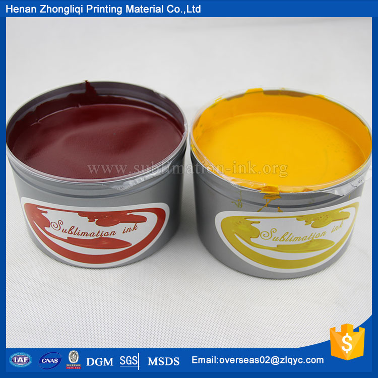 Chinese Top Ink Offset Sublimation Heat Transfer Ink