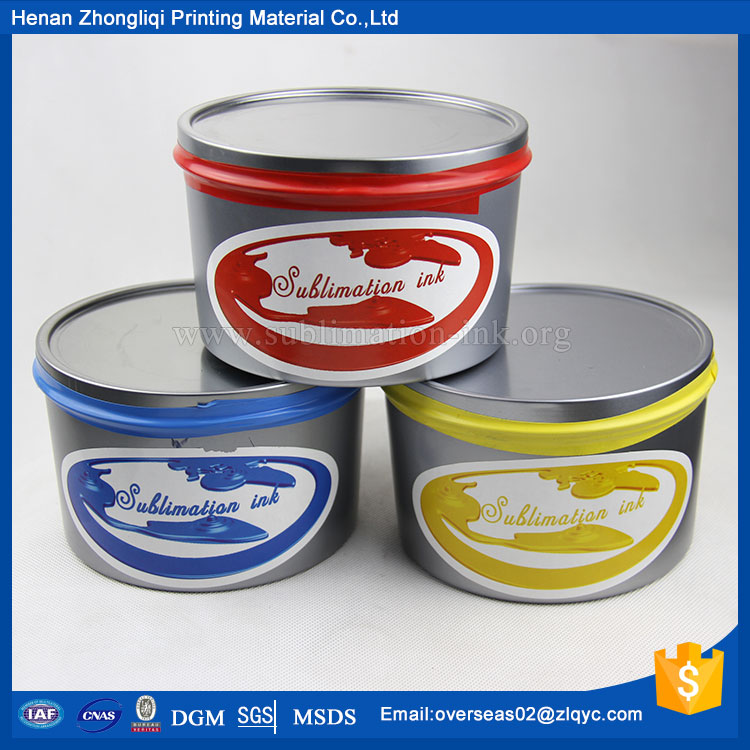 Hot sale ZhongLiQi Sublimation Offset Printing Ink