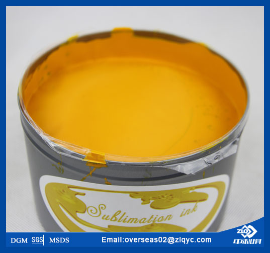 China Zhongliqi Sublimation Offset Printing Ink