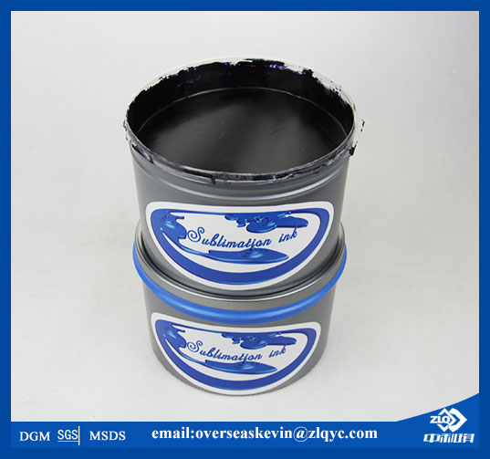 Offset sublimation ink for textile printing