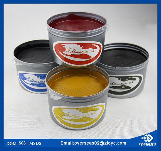 sublimation offset thermal transfer ink for four colors(pass